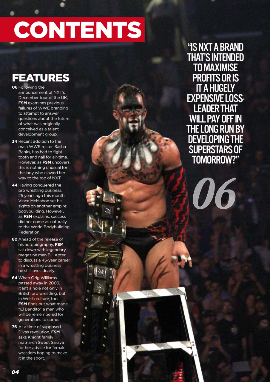 Wrestletalk Magazine Preview Pages