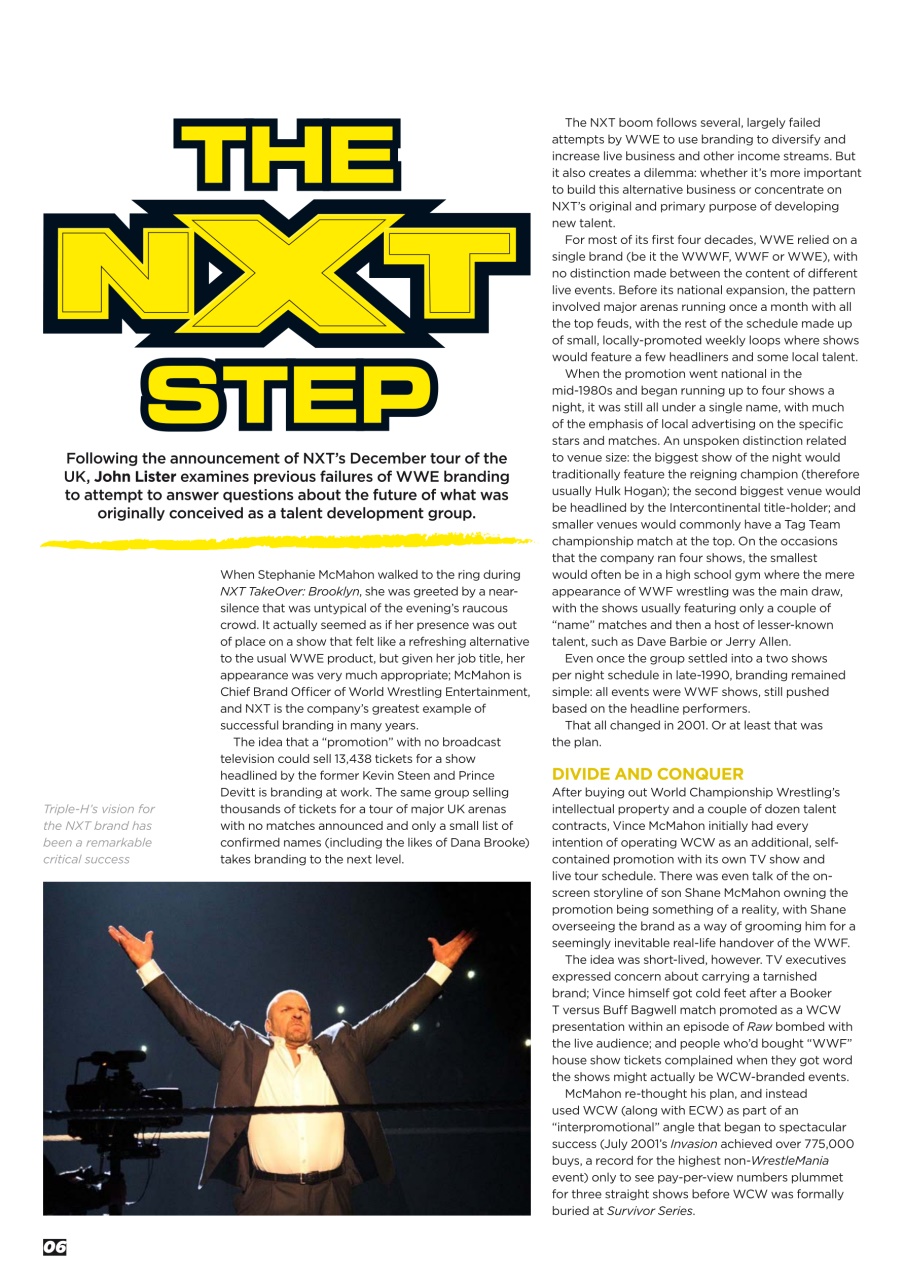 Wrestletalk Magazine Preview Pages