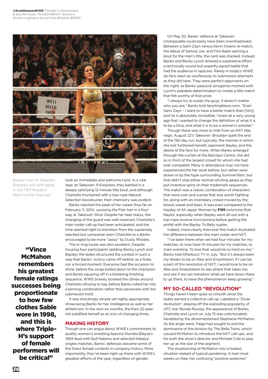 Wrestletalk Magazine Preview Pages