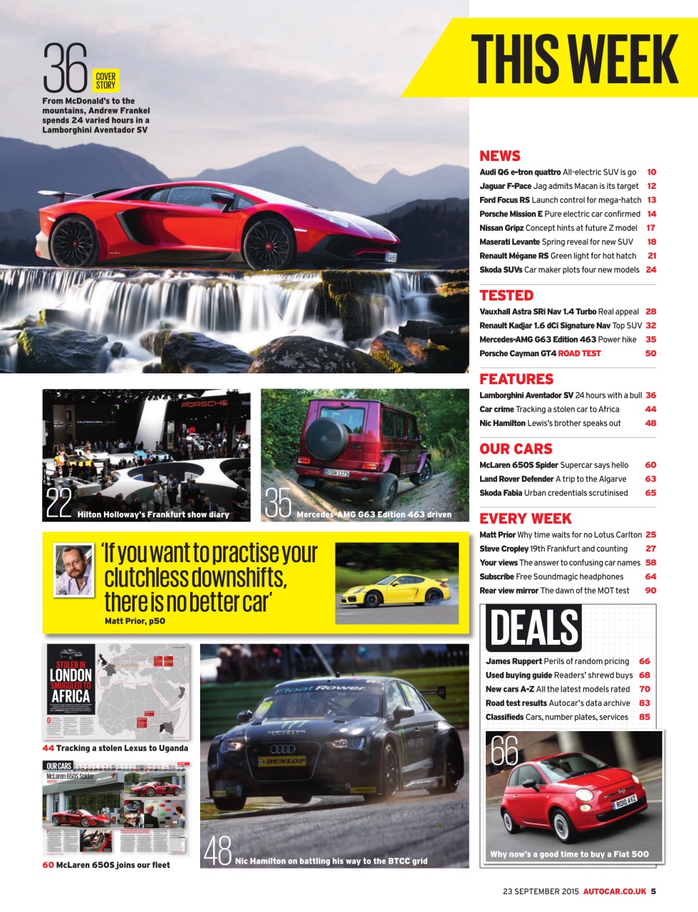 Autocar Preview Pages