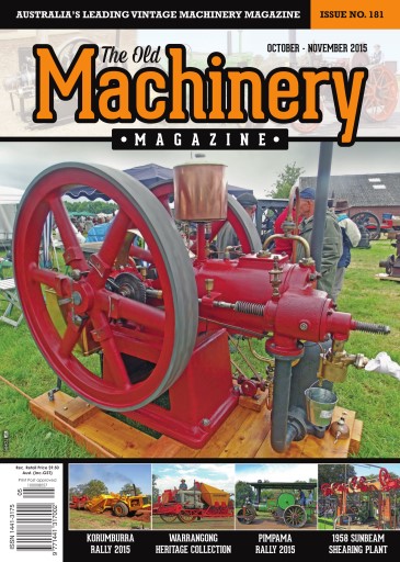 The Old Machinery Magazine issue 