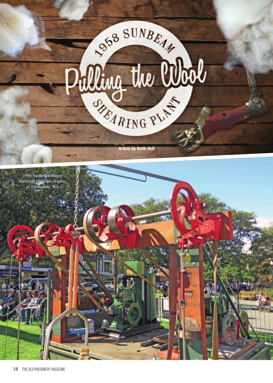 The Old Machinery Magazine Preview Pages