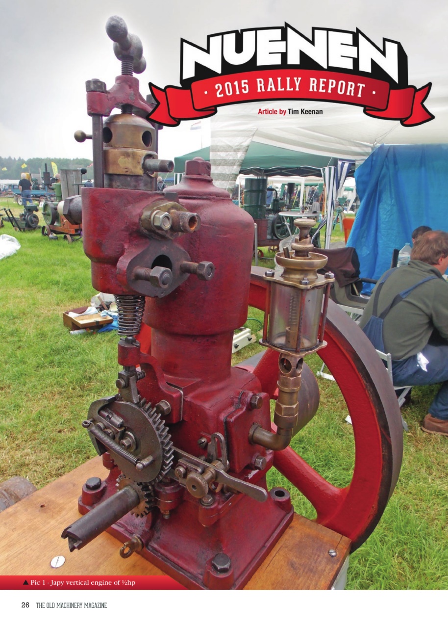 The Old Machinery Magazine Preview Pages