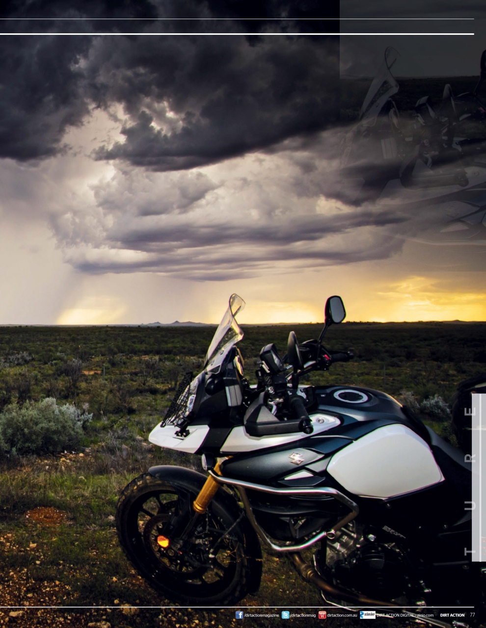 Dirt Action Preview Pages