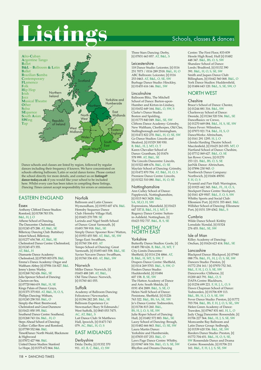 Dancing Times Preview Pages