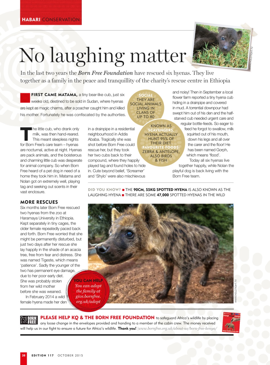 MSAFIRI – Kenya Airways Inflight Preview Pages