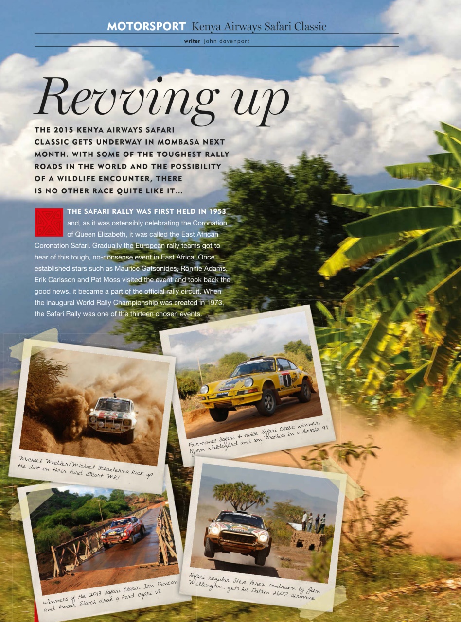 MSAFIRI – Kenya Airways Inflight Preview Pages