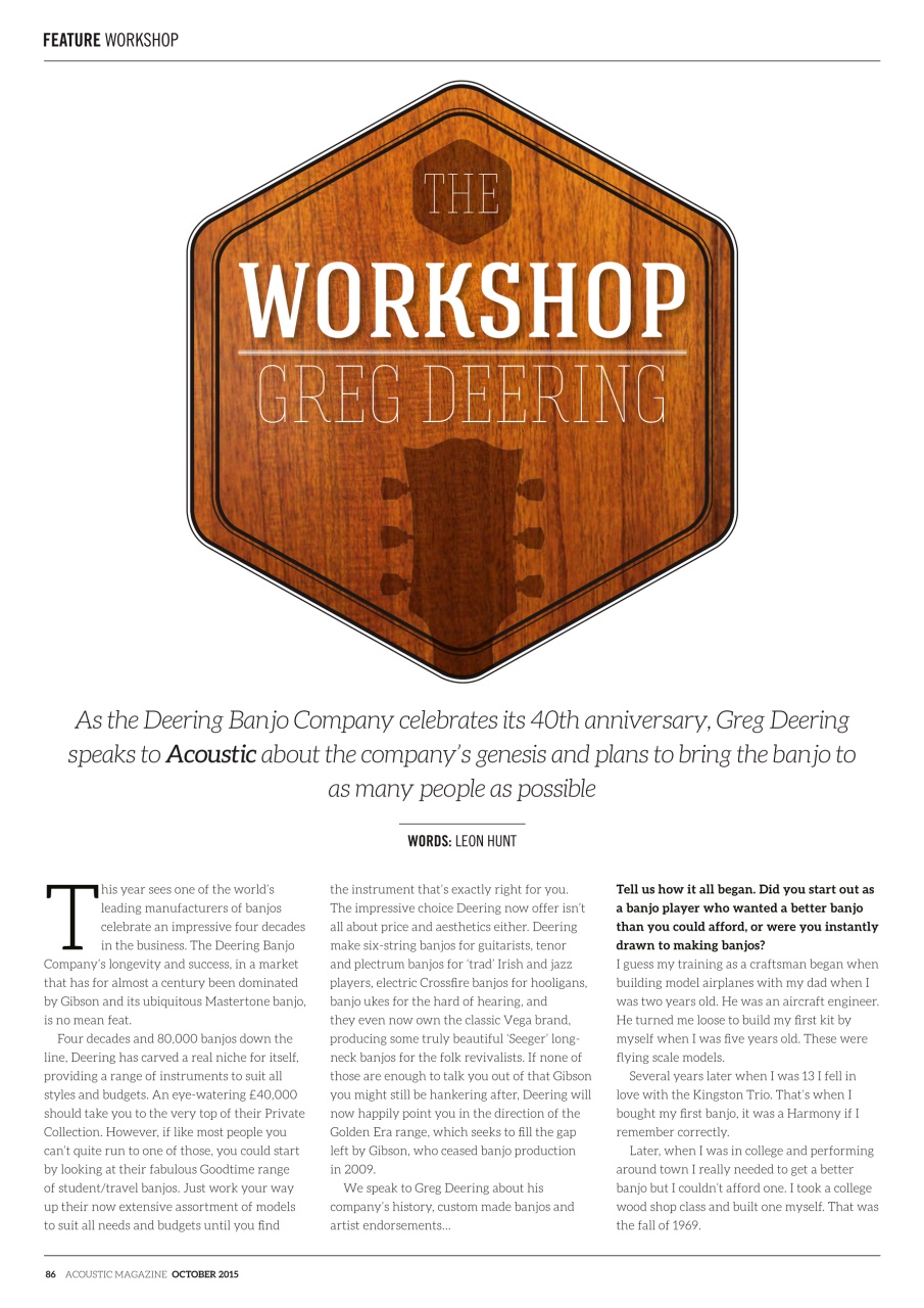 Acoustic Preview Pages