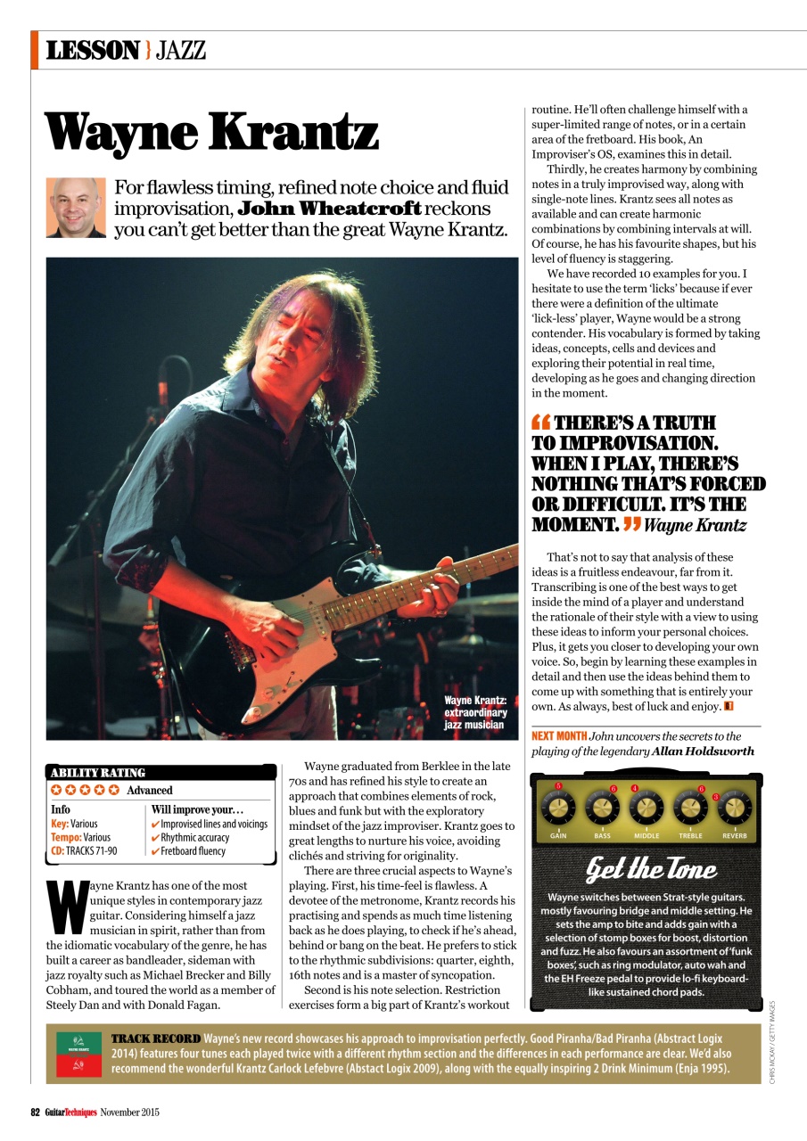 Guitar Techniques Preview Pages