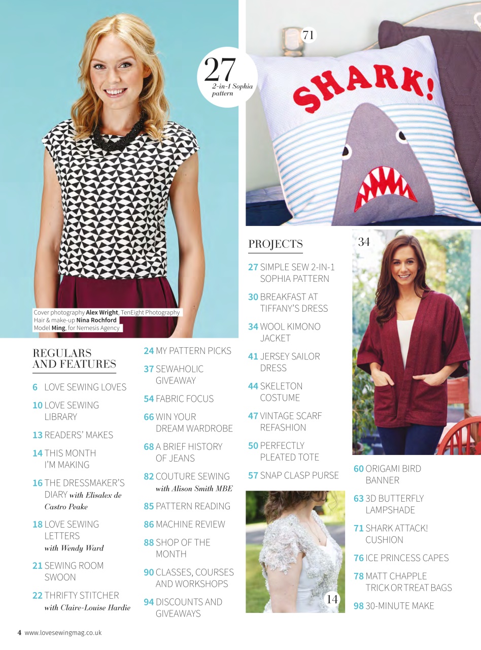 Love Sewing Preview Pages