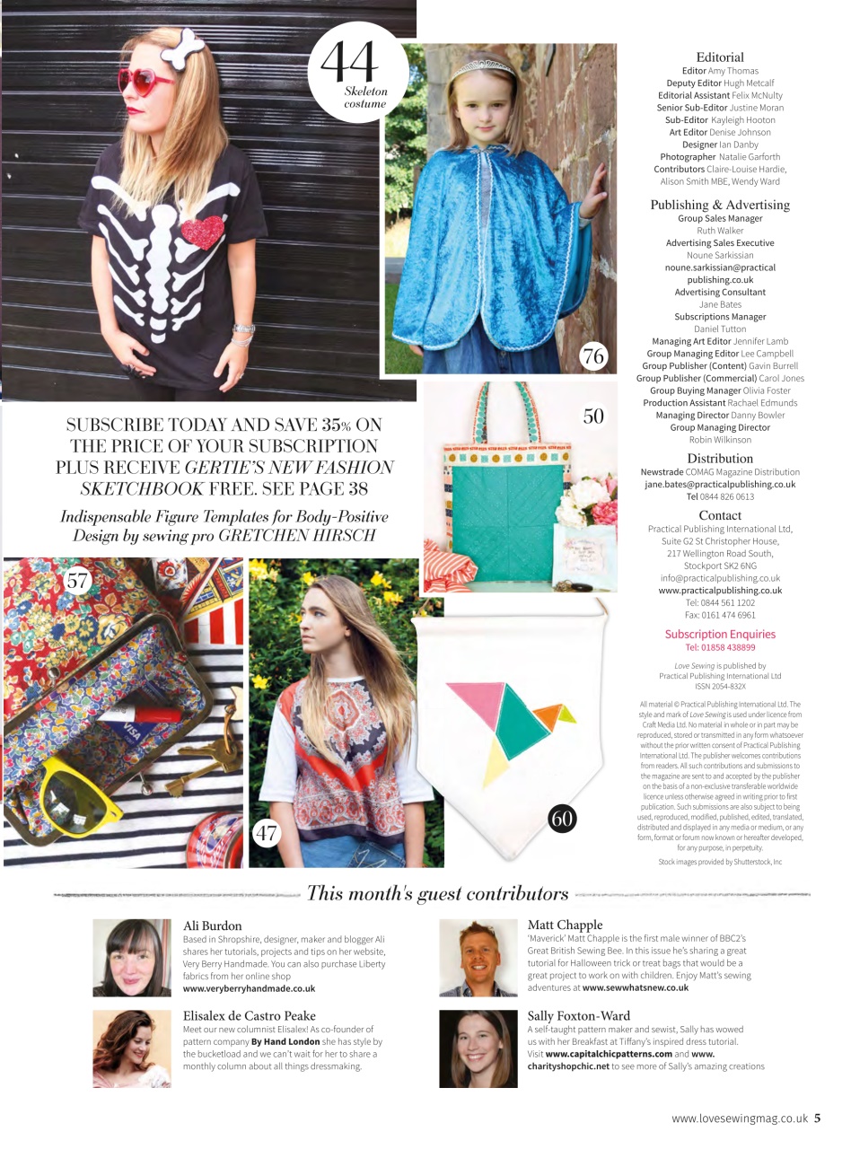 Love Sewing Preview Pages