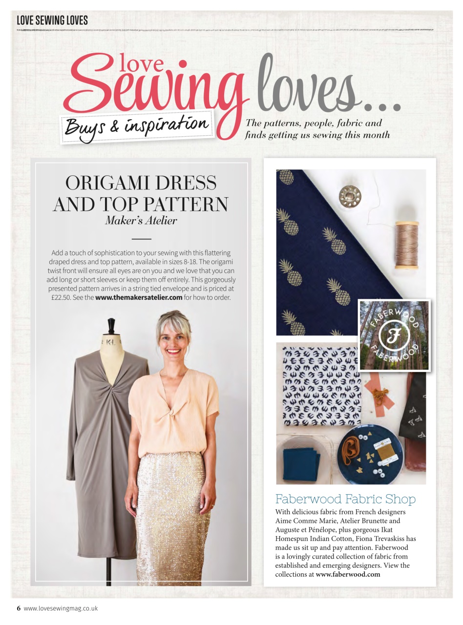 Love Sewing Preview Pages