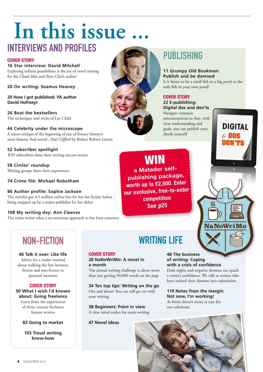 Writing Magazine Preview Pages