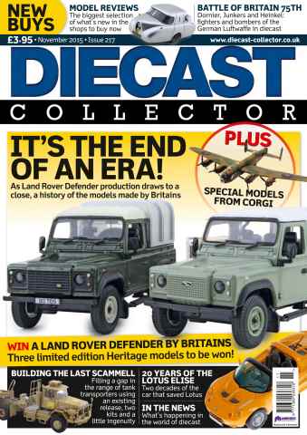 Diecast Collector issue November 2015
