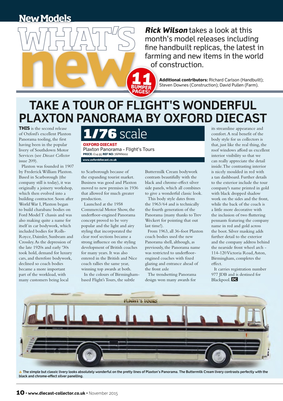 Diecast Collector Preview Pages