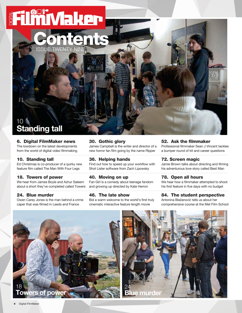 Digital FilmMaker Preview Pages
