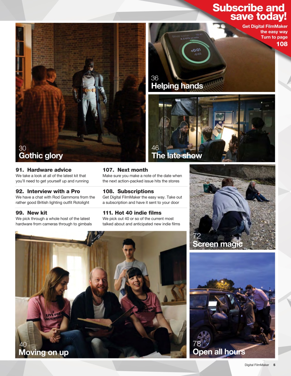 Digital FilmMaker Preview Pages