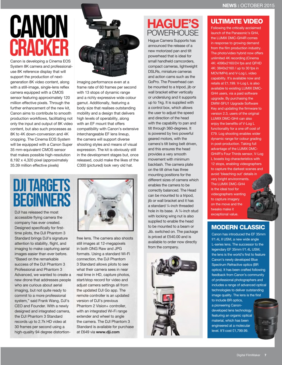 Digital FilmMaker Preview Pages