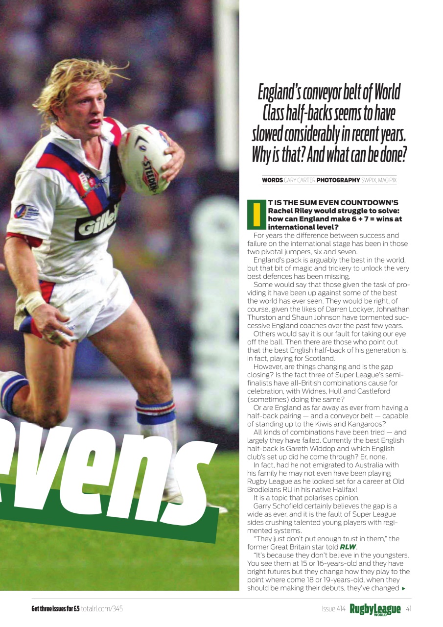 Rugby League World Preview Pages