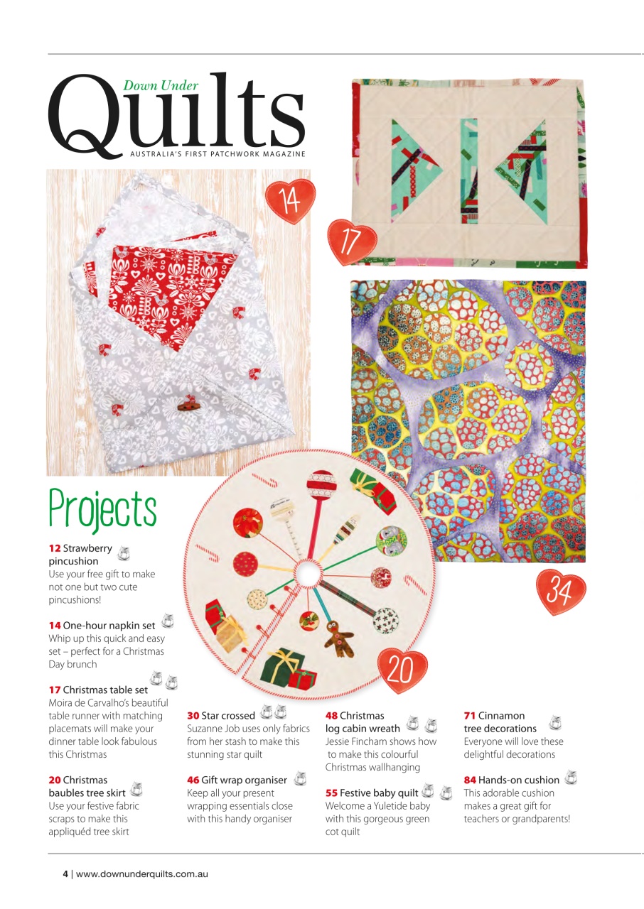 Down Under Quilts Preview Pages