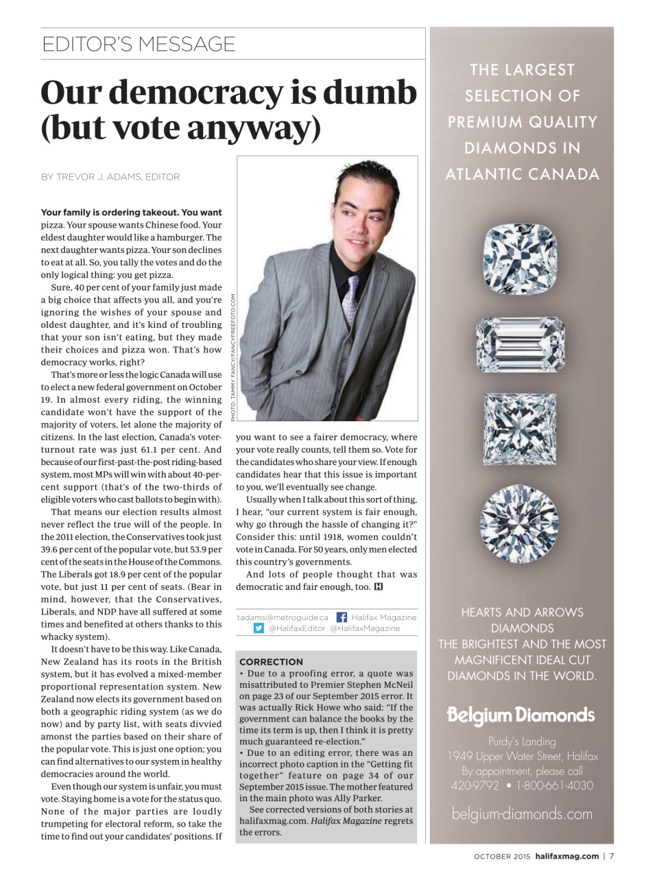 Halifax Magazine Preview Pages