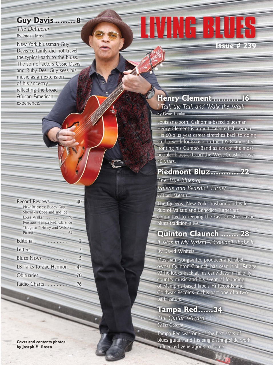 Living Blues Preview Pages