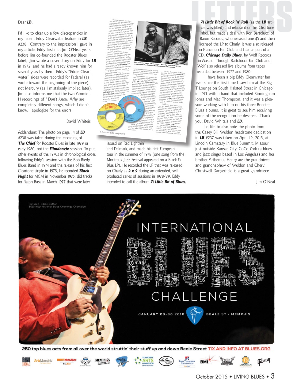 Living Blues Preview Pages