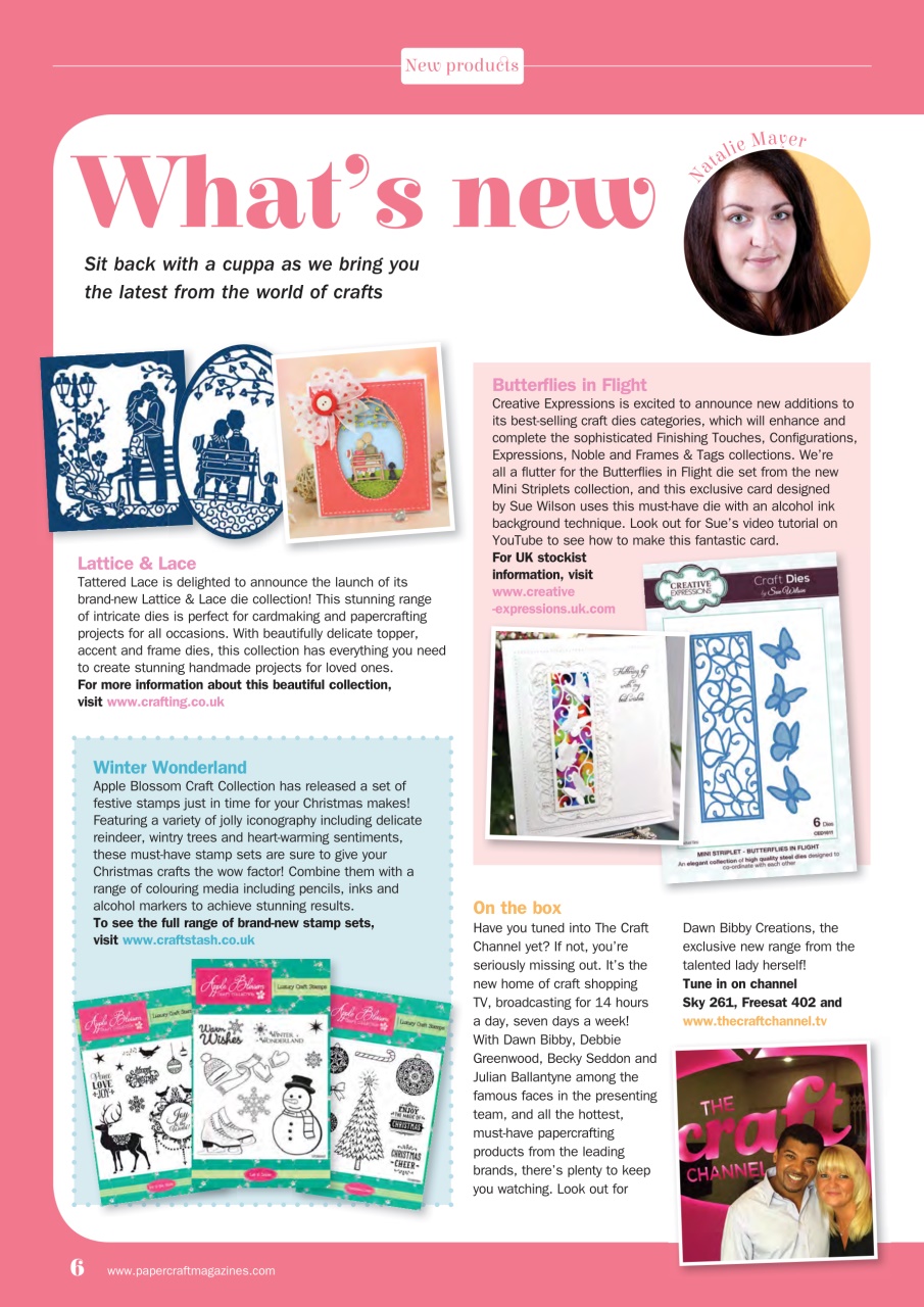 Simply Cards & Papercraft Preview Pages