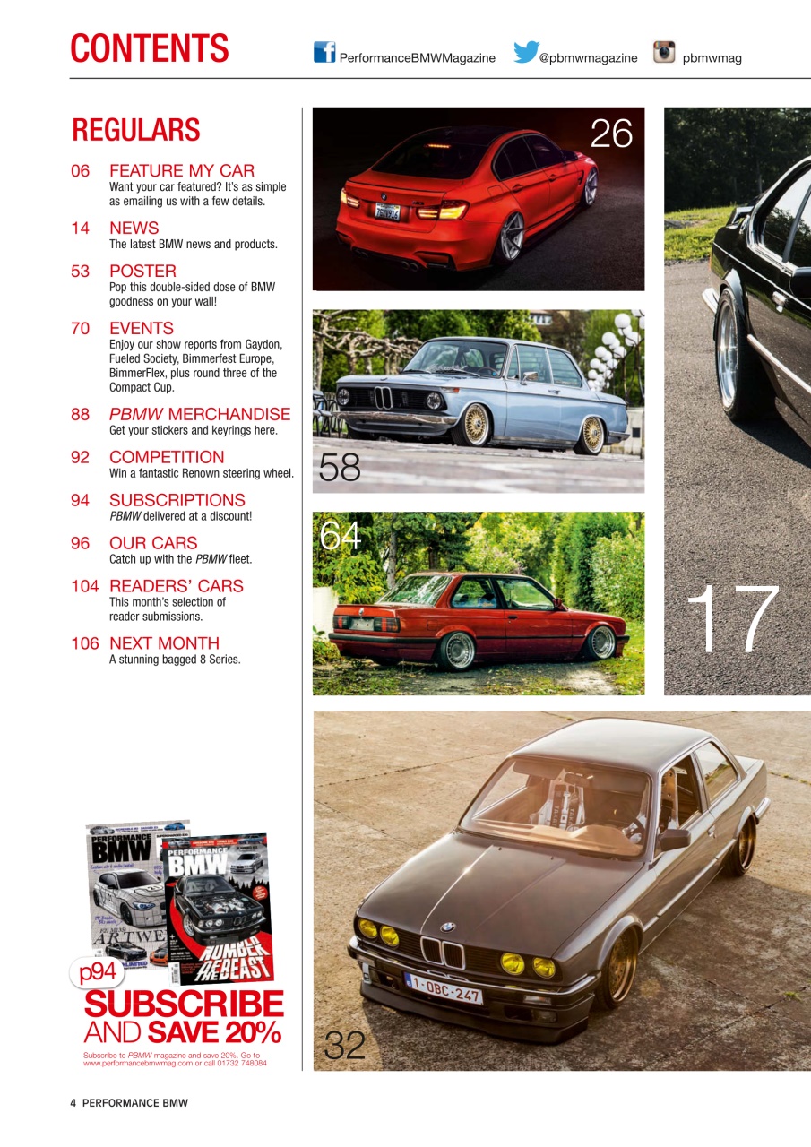 Performance BMW Preview Pages