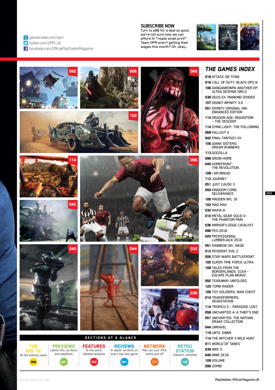 PLAY Magazine Preview Pages