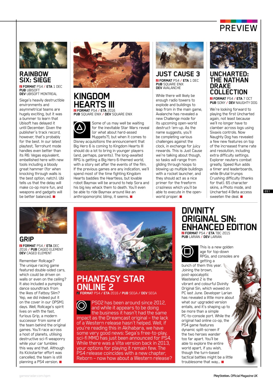 PLAY Magazine Preview Pages