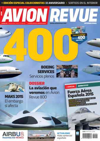 Avion Revue Internacional issue Numero 400