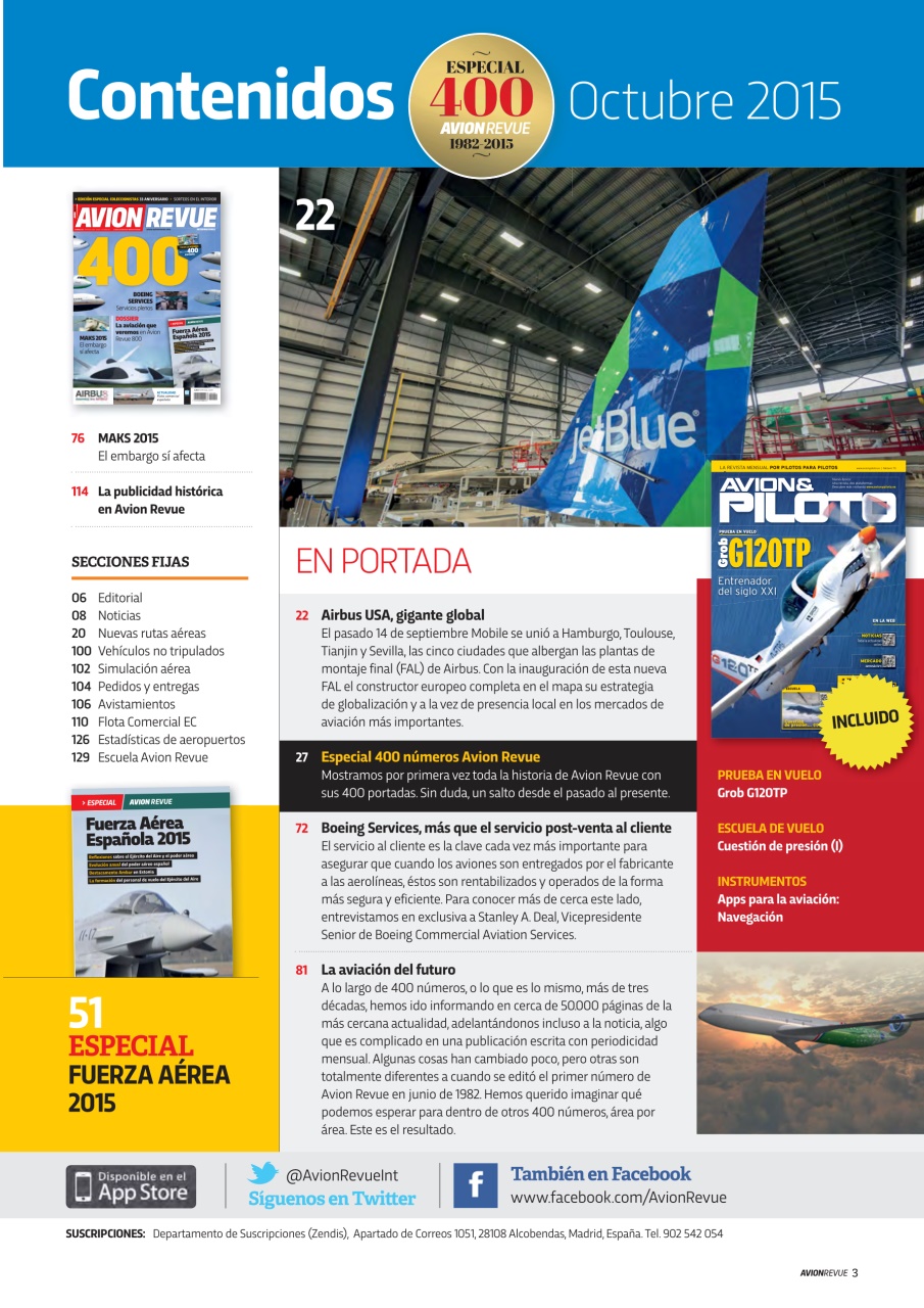 Avion Revue Internacional Preview Pages