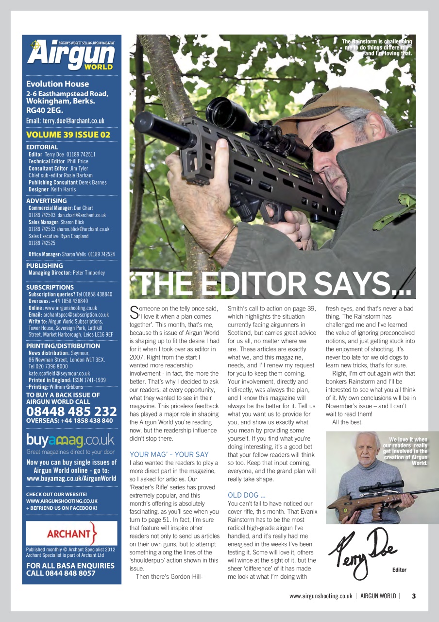 Airgun World Preview Pages