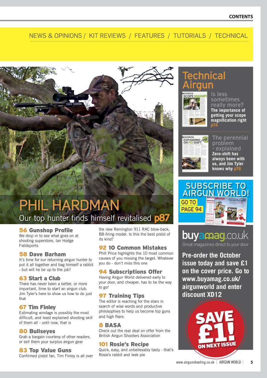 Airgun World Preview Pages