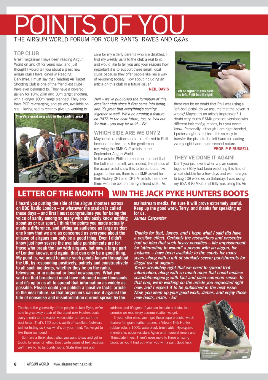 Airgun World Preview Pages