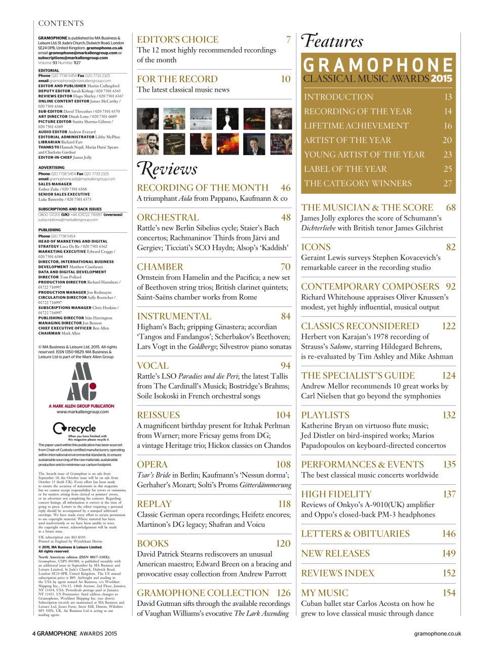 Gramophone Preview Pages