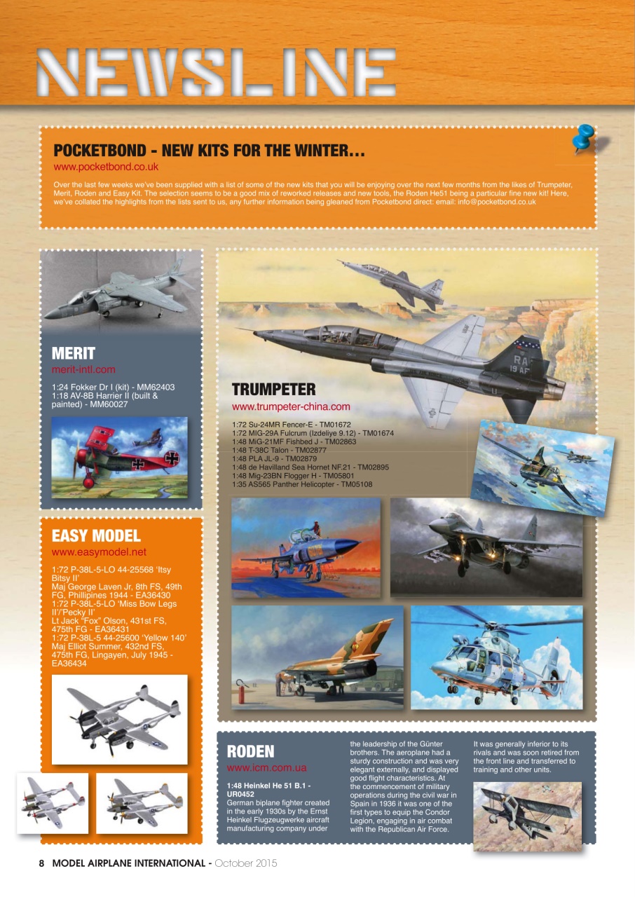 Model Airplane International Preview Pages
