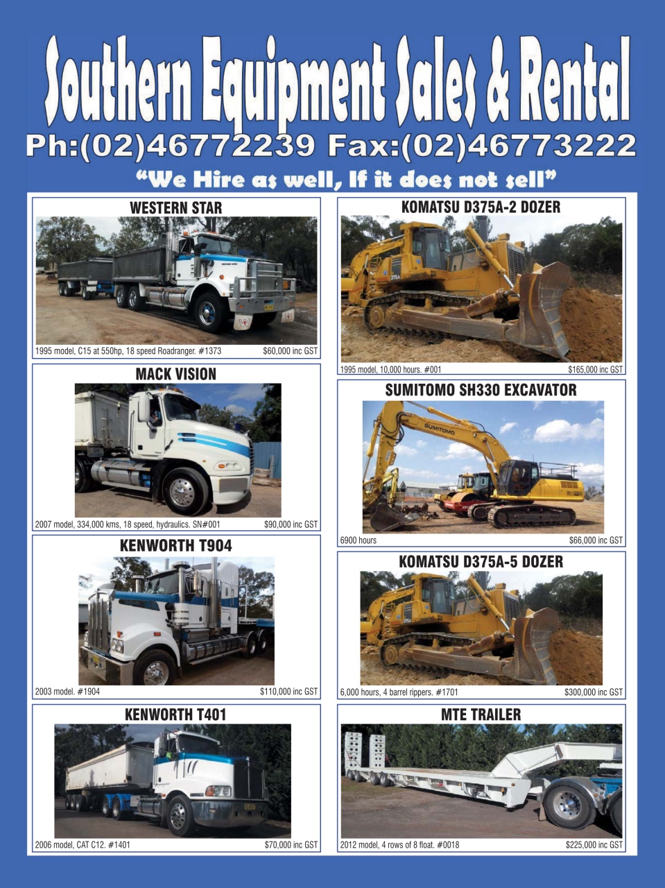 JUST TRUCKS Preview Pages