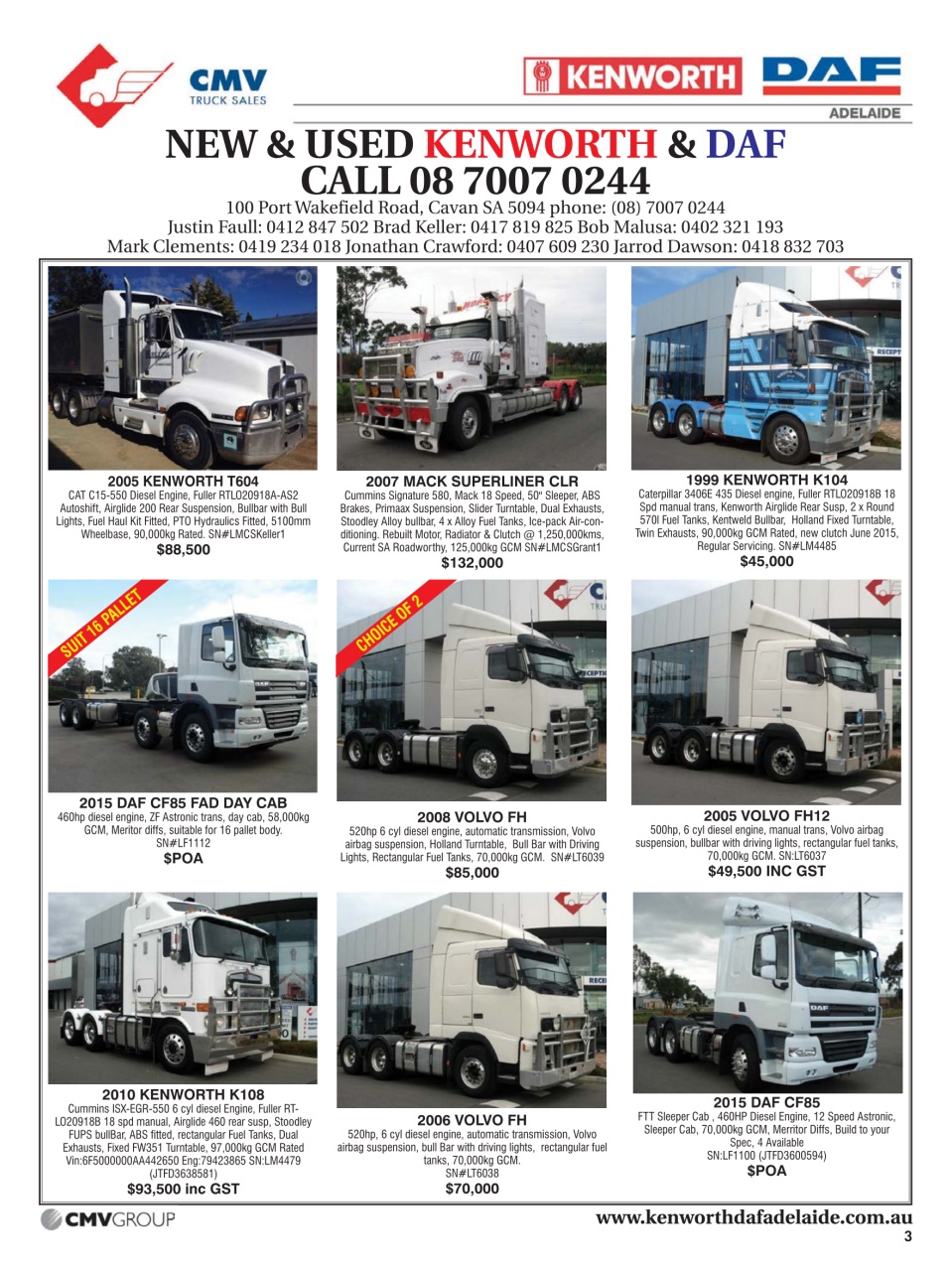 JUST TRUCKS Preview Pages