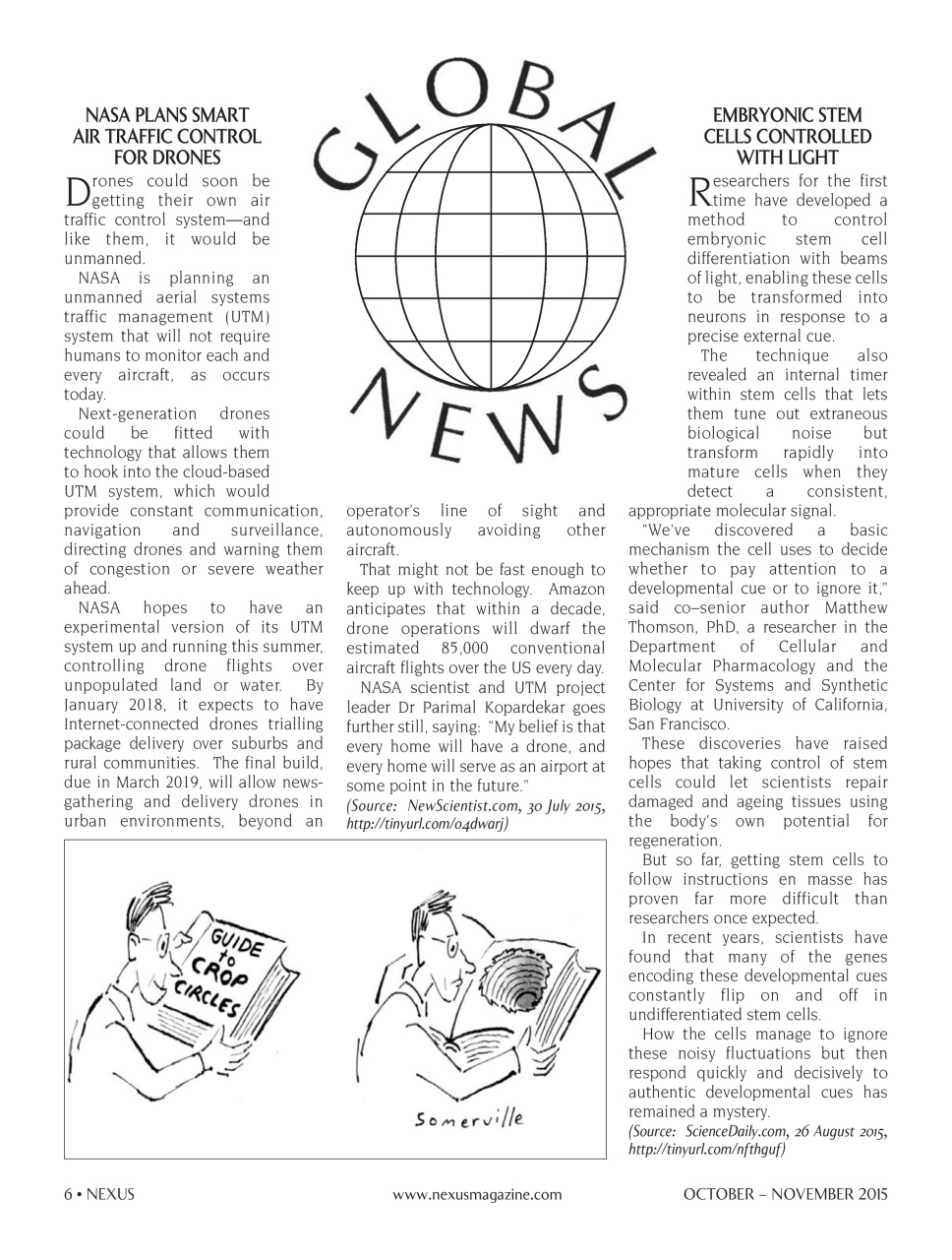 Nexus Magazine Preview Pages