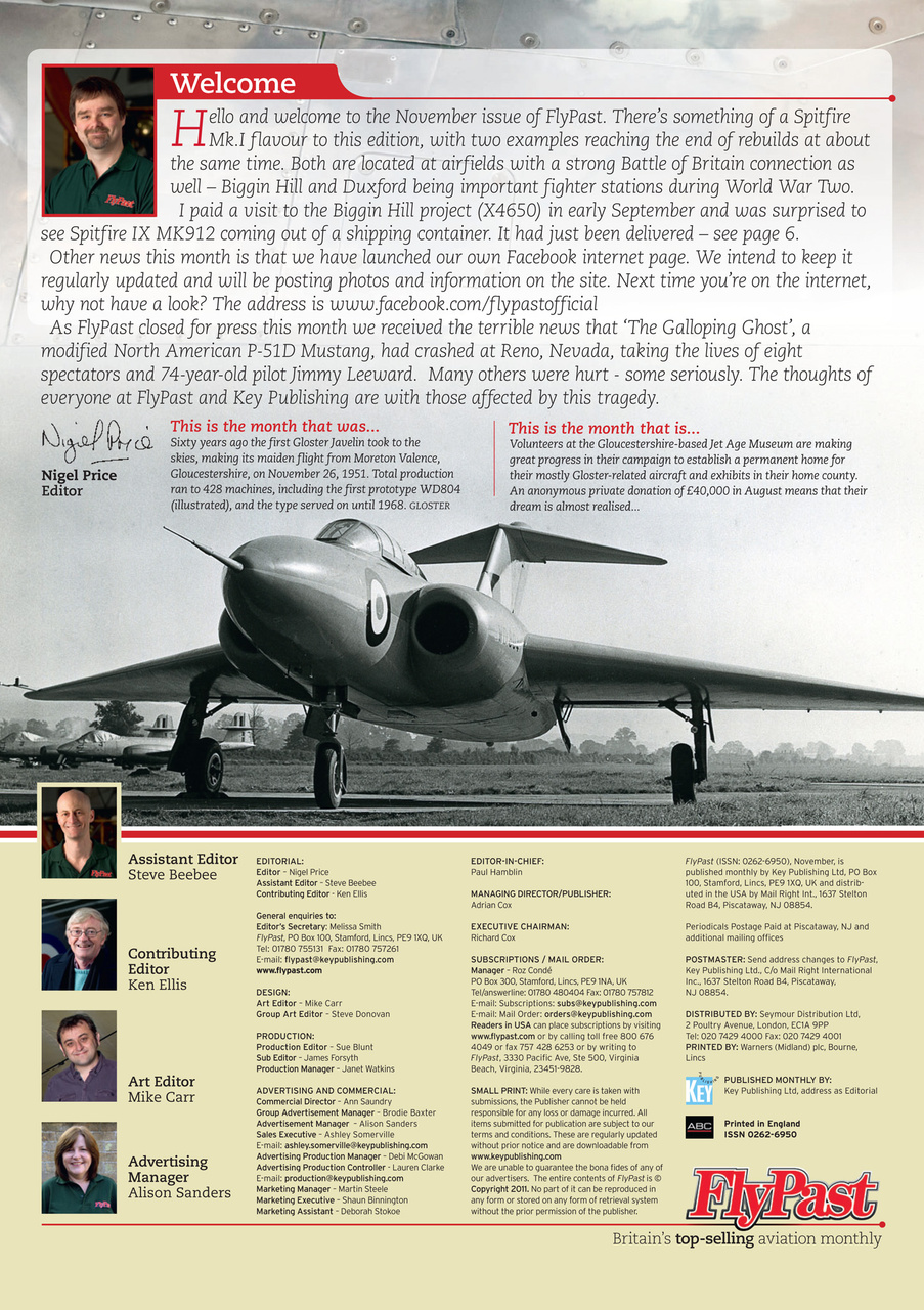 FlyPast Preview Pages