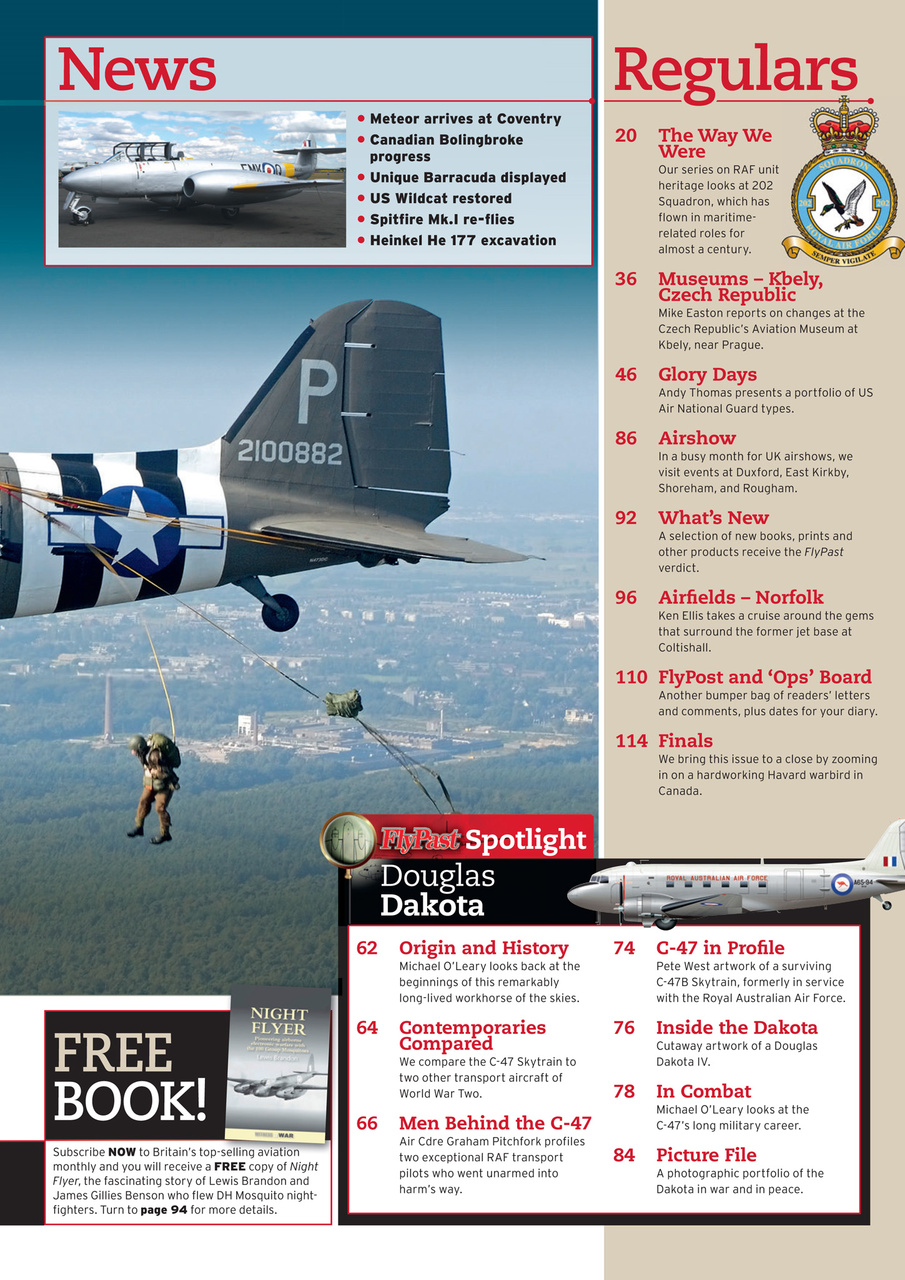 FlyPast Preview Pages