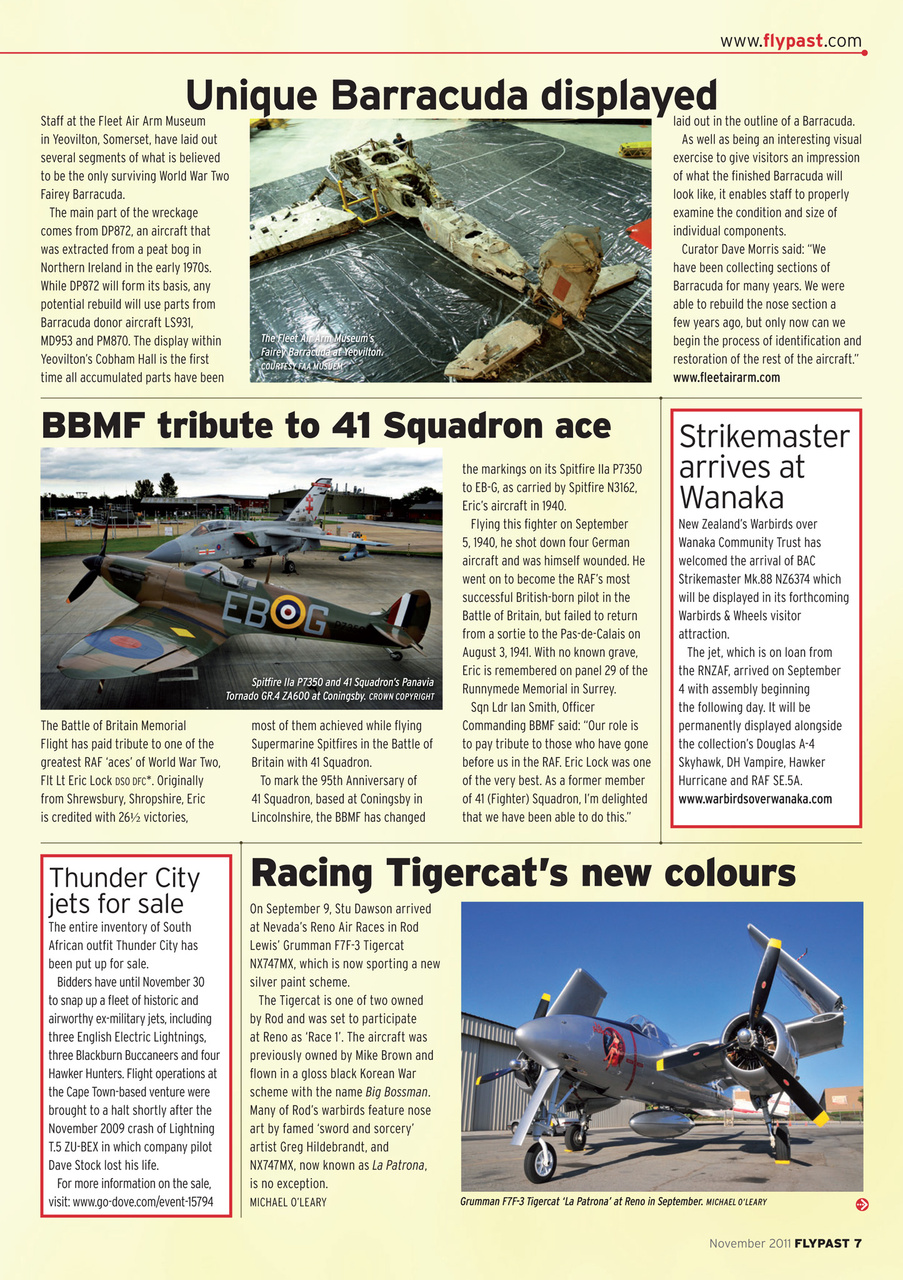 FlyPast Preview Pages