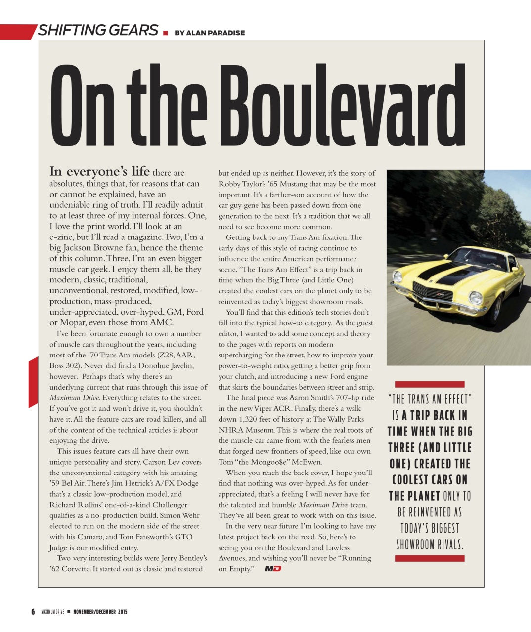 Maximum Drive Preview Pages