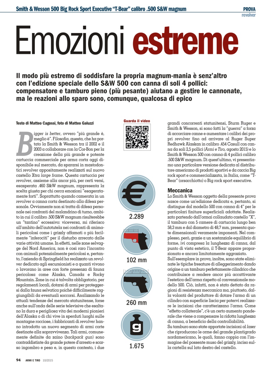 Armi E Tiro Preview Pages