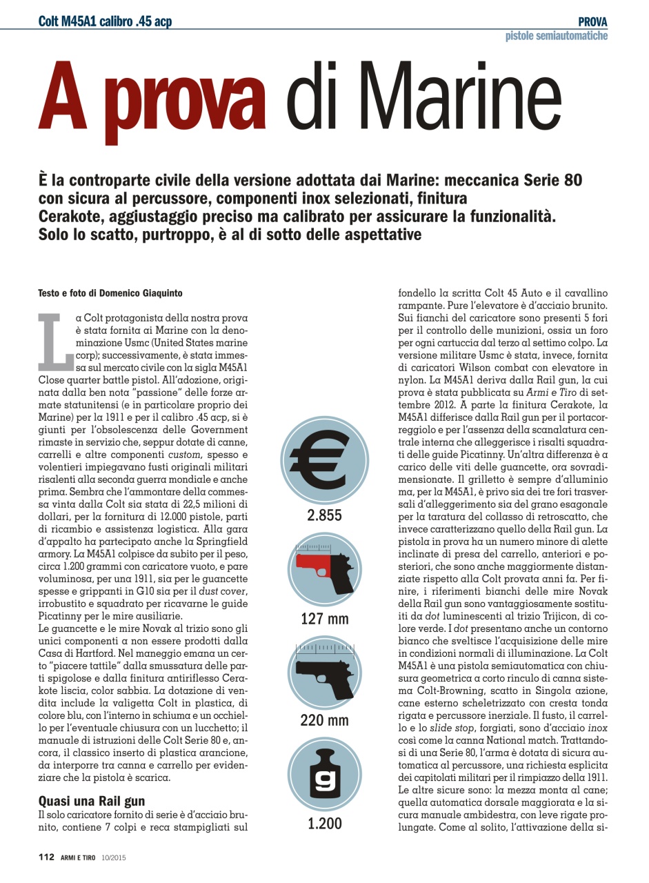 Armi E Tiro Preview Pages