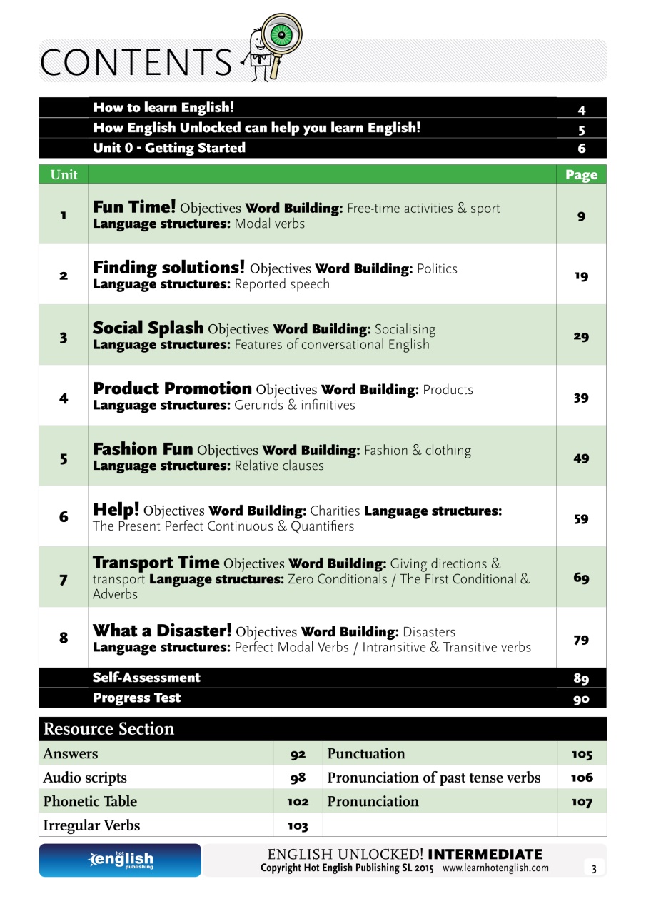 Learn Hot English Preview Pages