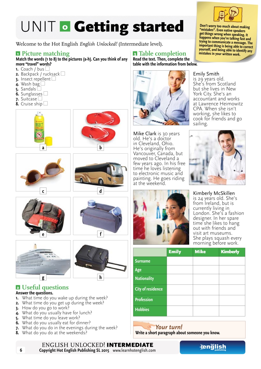 Learn Hot English Preview Pages