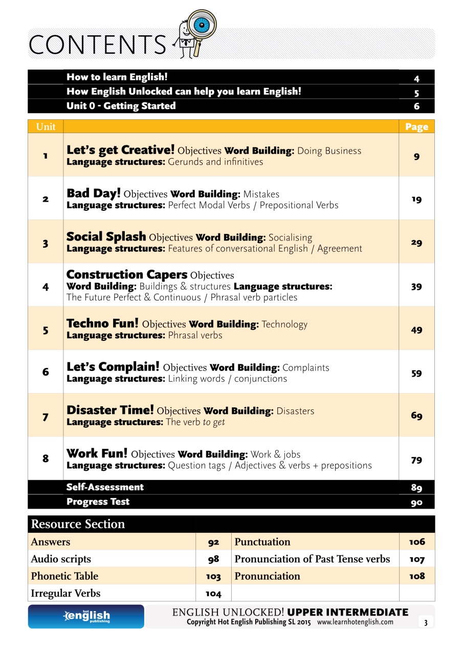 Learn Hot English Preview Pages